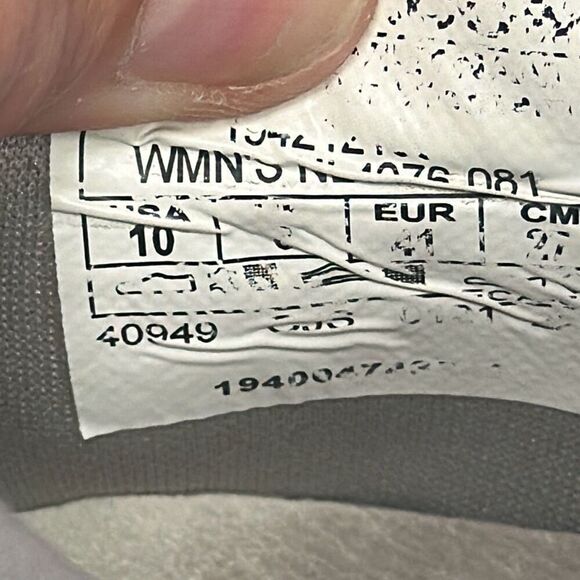 Sorel Women’s Kinetic Impact Strap Sneakers Dove Moonstone Shoes - Size 10 - Picture 9 of 12